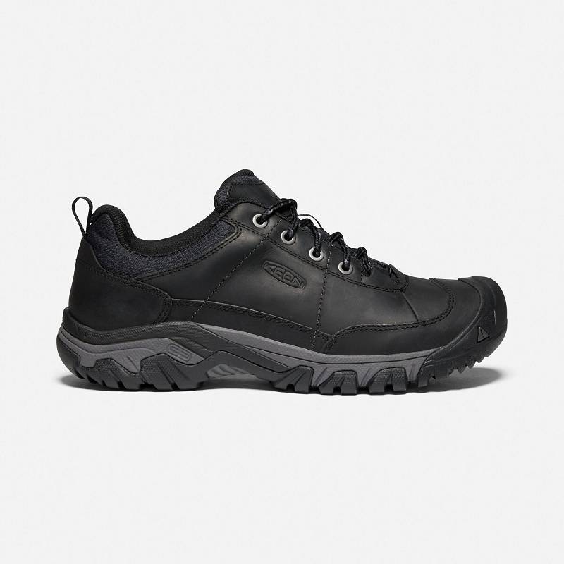 Keen Targhee III Oxford Turnschuhe Herren DE-37241 Black/Magnet - Keen Herrenschuhe Schwarz